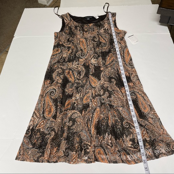 Perceptions Petite Floral Sweat Dress Petite Small - Picture 5 of 13